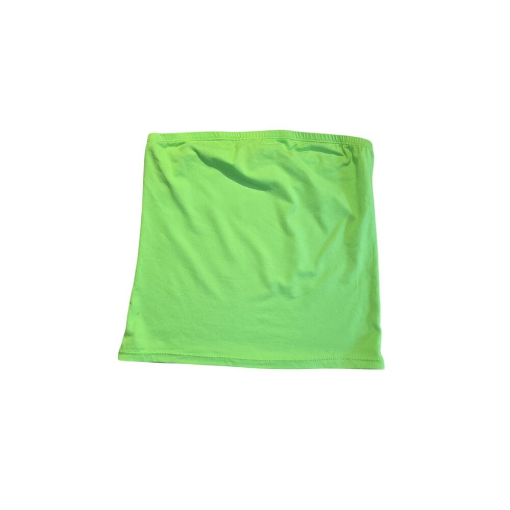 Y2K Style Rue 21 Neon Green Tube Top Size M